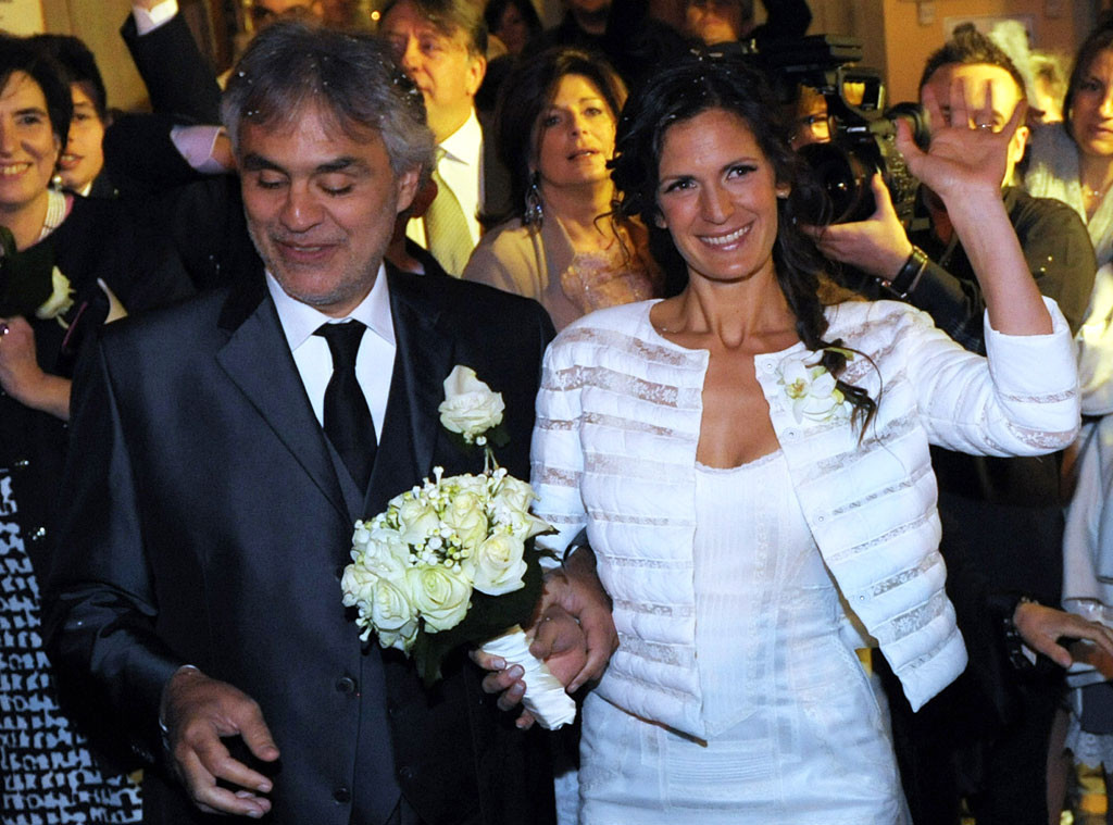 Andrea Bocelli Marries Veronica Berti See The Pics E Online